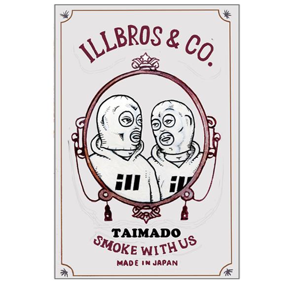 大麻堂 / ステッカー「TABOO1コラボ ILL BROS Smoke With Us. (イルブロス ☆スモークウィズアス)」